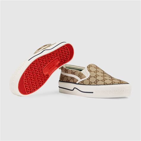 gucci 1977 slip on sneakers womens|Gucci tennis 1977 price.